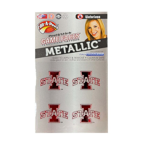 Metallic Cardinal I-State Tattoo (was $5.99)